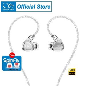 Hörlurar Shanling Sono 2DD+1BA Triple Hybrid Driver inear Monitor Earphone IEM HIRE Audio 0,78mm utbytbara kabeldragna öronsnäckor