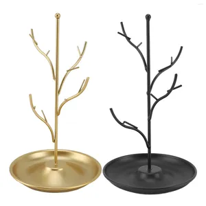 Storage Bags Jewelry Tree Tower Rack Stand Iron Branch Display Hanging Organizer For Necklaces Earrings