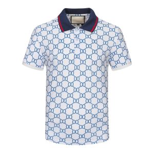 Mens Polo Shirt Designer Polos Men Men Short Sleeve Fashion Thirts Tirts Casua Golf Printing Printing High Street Summer Summer Size M-XXXL