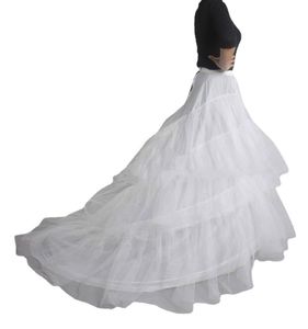Layers Tulle 3 Hoops Petticoat Crinoline for Dresses with Wedding Underskirt Slip