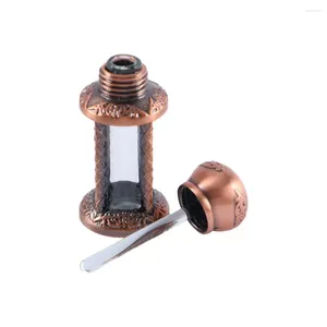 Storage Bottles Beauty Essential Oil Bottle Empty Dropper Copper Perfume Container Refillable