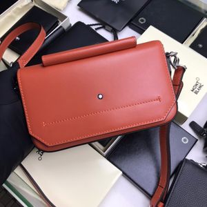 Top 10A soft leather series hand bag Crossbody bag Mont blanc Brief case full leather box bag briefcase Toothpick cowhide Designer Bag Handbag luxury bag Press bag