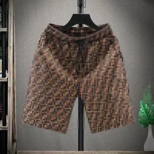 Pantaloncini a righe scozzesi firmati da uomo e da donna di lusso all'ingrosso Moda estiva Streetwear Costumi da bagno ad asciugatura rapida Pantaloni da spiaggia con bordo stampato Asia z1