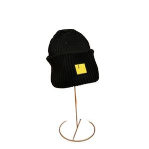 Kış Şapkası Beanie/Kafatası Kapakları Sıcak Şapka Unisex Kadınların Sonbahar ve Kış Angora100% Çift Katmanlı Sıcak Sküller Yün Sıcak Örme Şapka Kaptan Kar Şapkası Erkekler