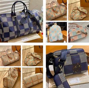 Borsone sportivo da uomo Mosaico Designer Keep totes Ban dou lieres 45 bagagli da viaggio Borsa da viaggio Uomo Donna Trio Borsa a tracolla da 3 pezzi piroscafi da esterno MU LTI POCKETS zaino