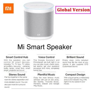 Lautsprecher Original Xiaomi Smart Speaker Bluetooth 4.2 Art Smart Wireless Speaker LED-Licht DTS Tuning Stereo Subwoofer Globale Version