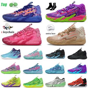 2024 New lamelo ball shoes Designer OG Basketball Shoes Mb.03 02 Toxic Buzz City Rick Galaxy Unc Rock Ridge Volt Blast Mens Womens Galaxy Sneakers Trainers Big Size 12