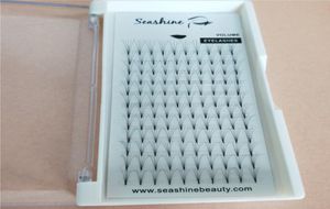 Seashine 100 Handgjorda 5D Kort stampremade fans Eyelashes olika storlek Förfannade ögonfransar Volym Eyelash Extensions3728578