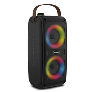 Högtalare Portable Outdoor Lantern Bluetooth Högtalare 3D Stereo K Song Soundbox Computer Subwoofer Card Audio Wireless Column Music Center