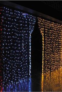 Curtain lights christmas lights 108m 105m 103m 84m 63m 33m led lights Christmas ornament lamp Flash Colored Fairy wedding De5019580