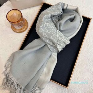 scarves winter men women Girls Autumn Winter Winter Warm Unisex Classic Ensemble Classic Letter Double Sided scarves big size Shawls Neck Protection