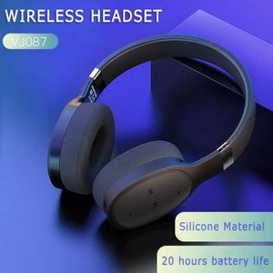 Fones de ouvido bluetooth 5.0 fone de ouvido elegante sem fio estéreo alta fidelidade para telefones pc e suporte música 3.5mm áudio