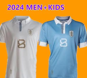 2024 Uruguay Suarez De Arrascaeta Fußballtrikots 24 25 R Araujo Bentancur E.Cavani D.Godin D.NUnez M Gomez Gimenez Nationalmannschaft Fußballtrikots Spielerversion 888