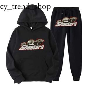 23 Tracksuit Men's Tech Trapstar Track Suits Hoodie Europe American Basketball Football Rugby Tvådel med kvinnors långa ärm Hoodie Jacket Trousers Spring 39