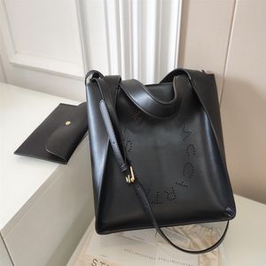 Bolsas Stella McCartney Bolsa de compras de moda feminina Bola de couro de PVC com bolsa 31 25 13cm2542