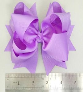 20st Boutique 5 Inch Multilayer Stor Grosgrain Ribbon Hair Bows Clips Bowknot Spädbarn Hårbågen Girgs Birthday Party Hair Accessor3983550