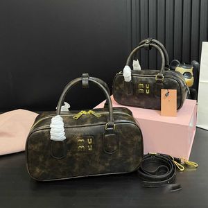 Дизайнерские сумки Роскошные сумки для боулинга Кожаные сумки Miui Arcadie Lolita классическая сумка через плечо багет Сумка через плечо Сумки Totes Клатч