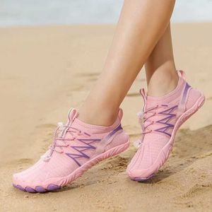 Beach shoes 2023 Water Shoes for Womens and Mens Summer Barefoot Shoes Quick Dry Aqua Socks for Beach Swim Yoga Exercise Aqua Shoes 240122