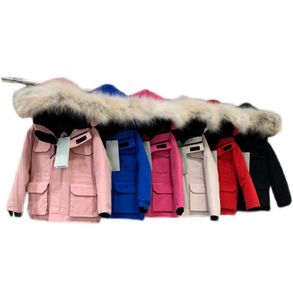 Kanadalı Çocuk Giyim Kaz Packas Coatt Boy Kızı Ceketler Kanada Dış Giyin Goode Teen Giyim Tasarımcısı Kalın Sıcak Aşım Ch5048876