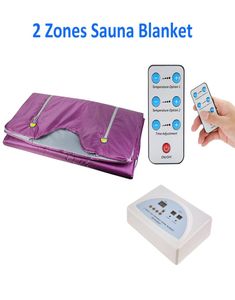 Thermal sauna blanket Infrared heating therapy body slimming machine5190226