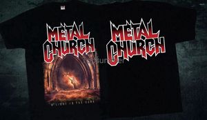 Heren T-shirts Metal Church A Light In The Dark American Band Shirt