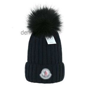 Gorro/bonés de caveira designer de luxo gorro monclair inverno nova moda chapéu de lã site oficial versão 1 presente de natal avbn