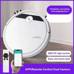 Robot Vacuum Cleaners 2024 New 3-in-1 Robot Vacuum Cleaner Sweep and Wet Mopping Floors Carpet Run Remote Control APP Sweeping Floor Robot Machine