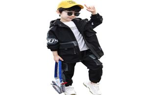 Ragazzi vestiti tuta sportiva casual ragazzi che coprono gli insiemi 2020 nuova moda autunnale due pezzi bambini outfit bambini tuta copre gli insiemi Y8055304