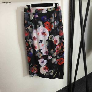 Luksusowe kobiety designerskie ubranie na spódnicę dla damskich letnią torbę z nadrukiem kwiat