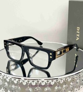 Designer Fashion Solglasögon för kvinnor och män online -butik Dita Square Frame Model: DTS407 Hög kvalitet med originalbox ZKU2