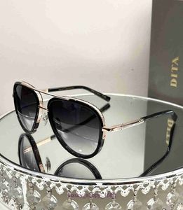 Designer Fashion Solglasögon för kvinnor och män online-butik Dita Frog Mirror Titanium Frame Model: DRX-2031 med Original Box CLFP