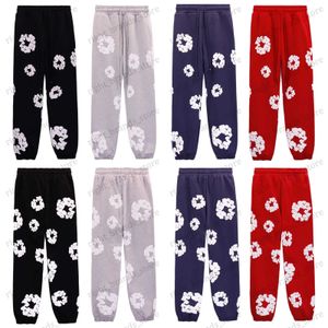 Herrenhose Harajuku Full Kapok Foam Print Freizeit -Jogginghose für Männer und Frauen Straight Baggy Y2K Jogger Schweißhosen Übergroße Hosen T240122