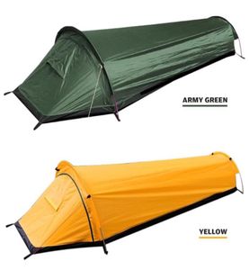 Lixada Ultralight Çadır Backpacking Çadır Açık Kamp Uyku Tulumu Hafif Tek Kişi Çanta Kampı Survival6559071