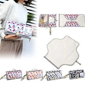 Changing Covers Baby Toddler Changing Table Bag Nappy Changing Mat Infant Diaper Bag Waterproof Mat 3 In 1 Diaper Changing Pad 240119