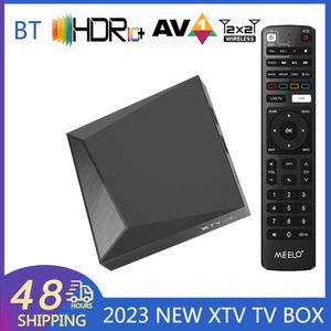 BT ile XTV Air Yeni Akıllı Tv Kutusu Staalker Amlogic S905W2 Dört Çekirdek 1.8 GHz 4K HDR+ BT HD LAN 100M AV1 Akıllı TV Kutusu XTVAIR