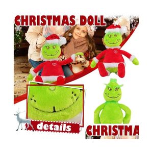 Stuffed Plush Animals Kawaii Christmas P Doll Toy Animal Funny Cute Kids Present Drop Delivery Toys Gifts Otguc