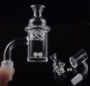 Yeni 25mm Banger Domess Quartz Tırnak 10mm 14mm 18mm Erkek Kadın Dönen Karbonhidrat Kapağı ve Kuvars Terp İnci Dab Rig Bong1320813