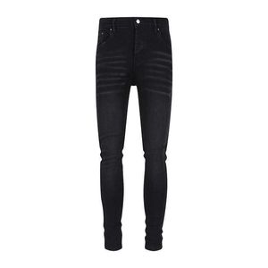 Men's Jeans Spring/Summer New Collection Men's Elastic Tight Cotton Blended Jeans