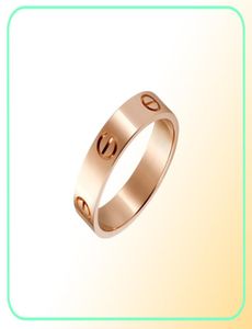 Love Screw Ring Luxury Designer Jewelry For Women Gold Rings Titanium Steel Alloy GoldPlated Classic Fashion Accessories Never fa4833454
