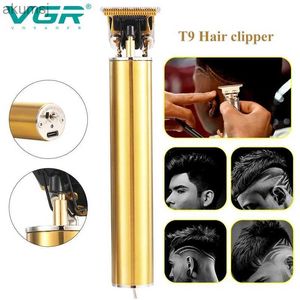 Máquina de cortar cabelo vgr t9 gravura máquina de cortar cabelo profissional modelador de cabelo usb carregamento direto clippers portátil bebê máquina de cortar cabelo V-065 yq240122