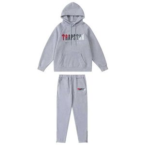 2024SS Herrspårsfall Casual Högkvalitativ broderad män Kvinnor Hoodie Trapstar London Shooters Hooded Tracksuit Designer Sportwear Pullovers Tiger Hoodie E3