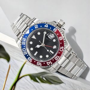 Montre de Luxe Mens Automatic Machinery Watches 40 مم من الفولاذ المقاوم للصدأ Super Luminoushes MEN MEN