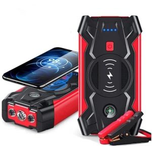 Atacado 39800mAh Car Jump Starter Power Bank Carro Bateria Booster Carregador 12V Dispositivo de partida Auto Lanterna de inicialização de emergência portátil ZZ