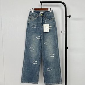 Designer-Jeans für Damen, CC, luxuriöse Denim-Hosen, Taille, modische blaue Hosen, Jogginghosen, Damenbekleidung