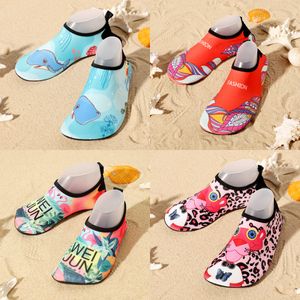 GAI GAI GAI Soft Soled Men Womens Couple Anti Slip Cross-border Fast Drying Water Park Swimming Leisure Beach Socks and Shoes