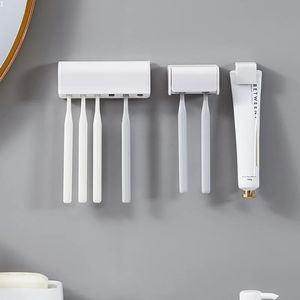 Toothbrush holder shaver holder organizer electric toothbrush wall mounted toothbrush holder space saving bathroom accessories 240123