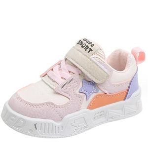 Nuove scarpe sportive per bambini 2024 colori misti primaverili scarpe casual alla moda scarpe sportive per ragazzi e ragazze in pelle pu