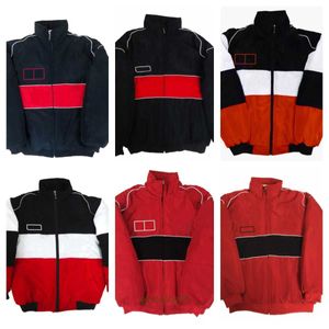 Neue Jacke für Herren, Formel 1, F1, Damenjacke, Mantel, Kleidung, Rennwagen-Fans, europäischer amerikanischer Stil, Baumwolle, Herbst und Winter, voll bestickt, Motorradfahren, Z0p6