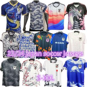 Japan Soccer Jerseys 2023 2024 ATOM TSUBASA KUBO TANAKA DOAN ENDO MINAMIHO KAMADA KYOGO TOMIYASU ITO UEDA MORITA NAKAMURA National team 23 24 football shirts