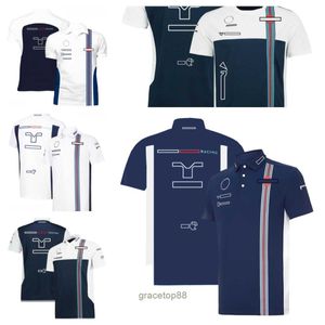 Novas camisetas masculinas e femininas Fórmula 1 F1 Polo Roupas Top Racing Fans Macacão de equipe de manga curta Plus Size Xsjo